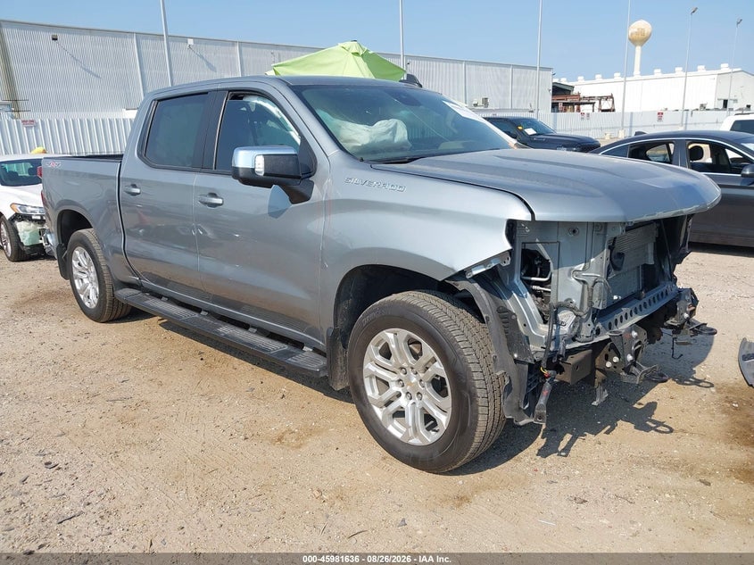 2025 CHEVROLET SILVERADO 1500 4WD  STANDARD BED LT | 1GCUKDED0SZ216878 | UPCARS