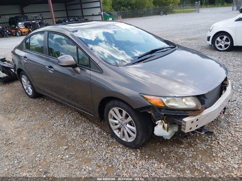 2012 HONDA CIVIC EX | 19XFB2F88CE054199 | UPCARS