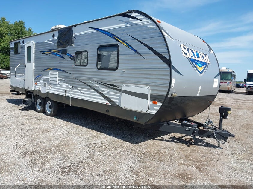 2017 SALEM TOWABLE SMT27DBK | 4X4TSMC20HA319622 | UPCARS