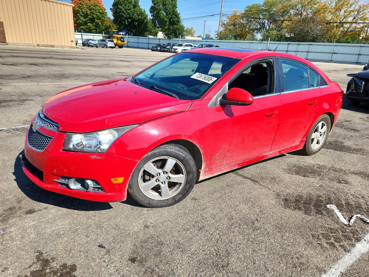2012 CHEVROLET CRUZE LT | 1G1PF5SCXC7160019 | UPCARS