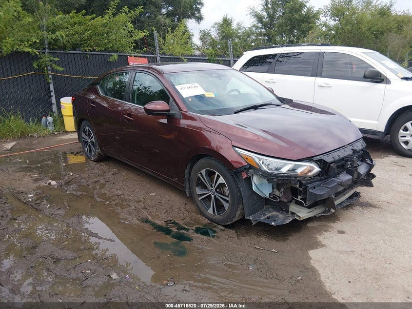 2021 NISSAN SENTRA SV XTRONIC CVT | 3N1AB8CV9MY274588 | UPCARS