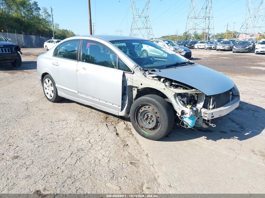 2008 HONDA CIVIC LX | 2HGFA165X8H306633 | UPCARS