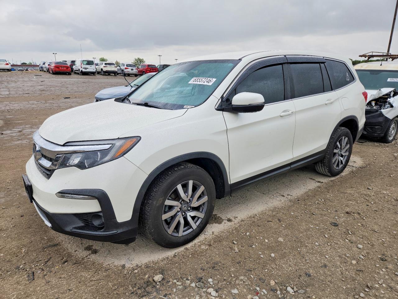 2019 HONDA PILOT EX | 5FNYF6H33KB050432 | UPCARS