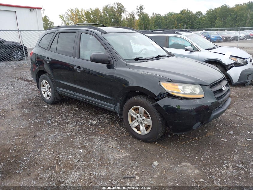 2009 HYUNDAI SANTA FE GLS | 5NMSG73D49H308765 | UPCARS