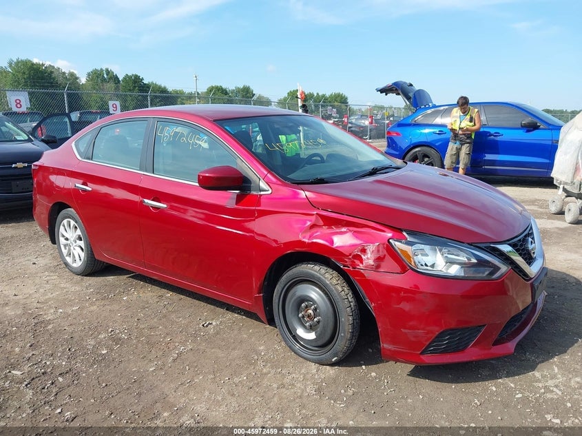 2019 NISSAN SENTRA SV | 3N1AB7AP2KY221968 | UPCARS