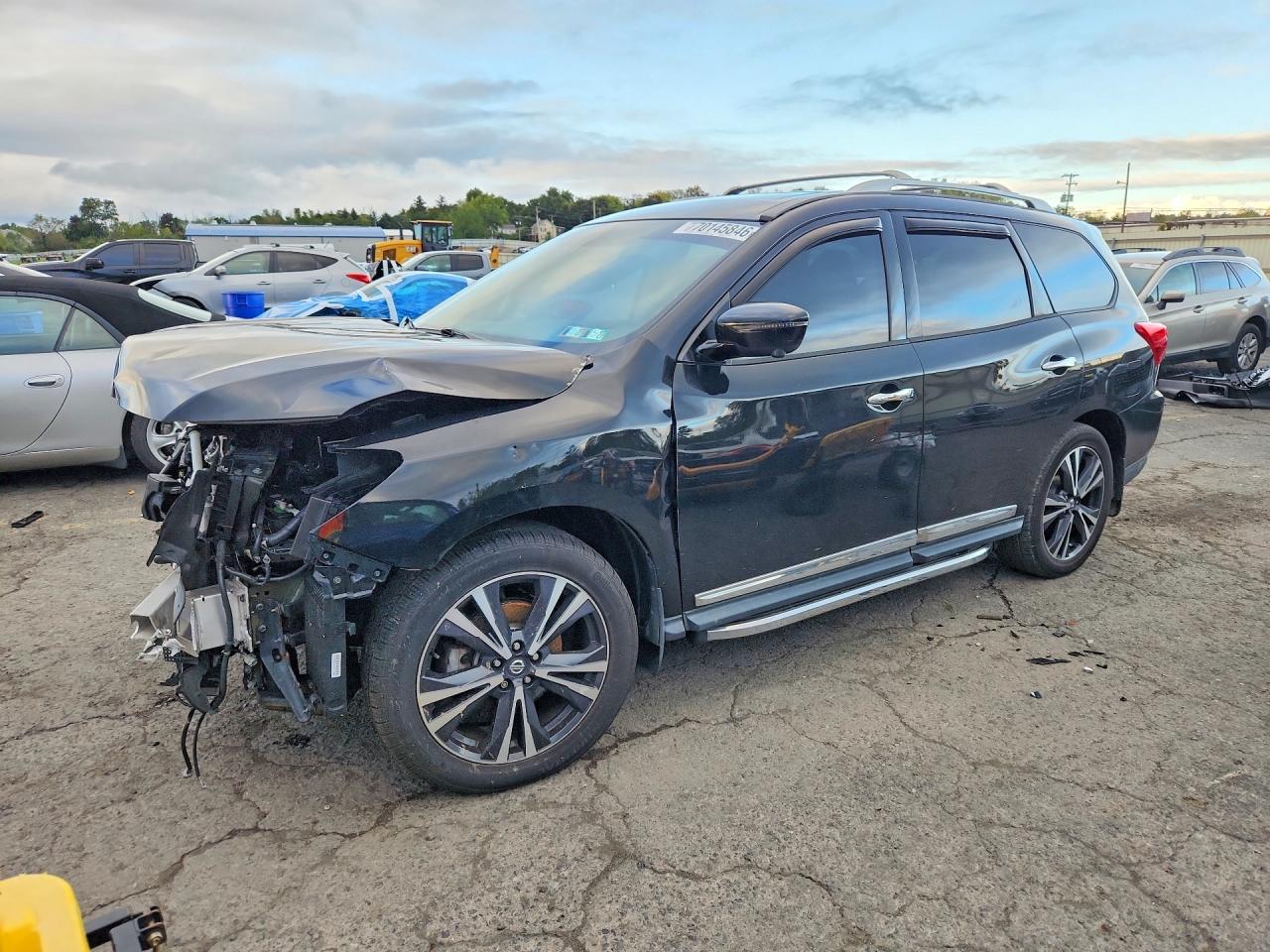 2019 NISSAN PATHFINDER PLATINUM | 5N1DR2MM8KC634038 | UPCARS