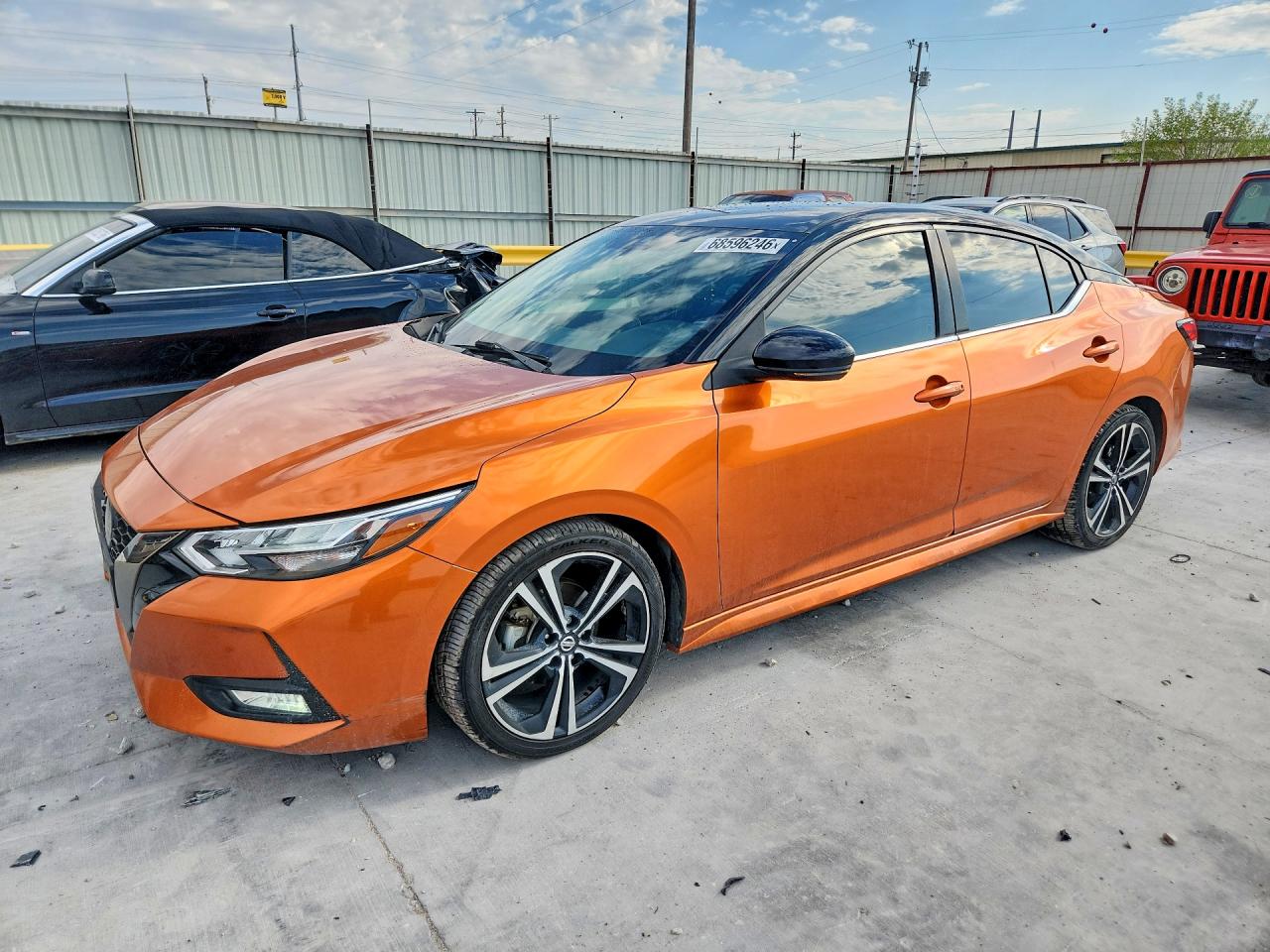2020 NISSAN SENTRA SR | 3N1AB8DV9LY269078 | UPCARS