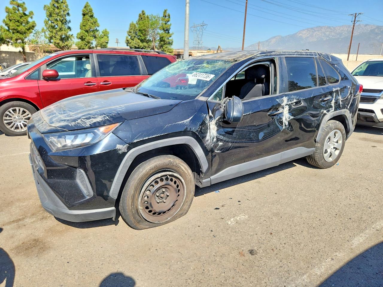 2021 TOYOTA RAV4 LE | 2T3H1RFV1MC158907 | UPCARS