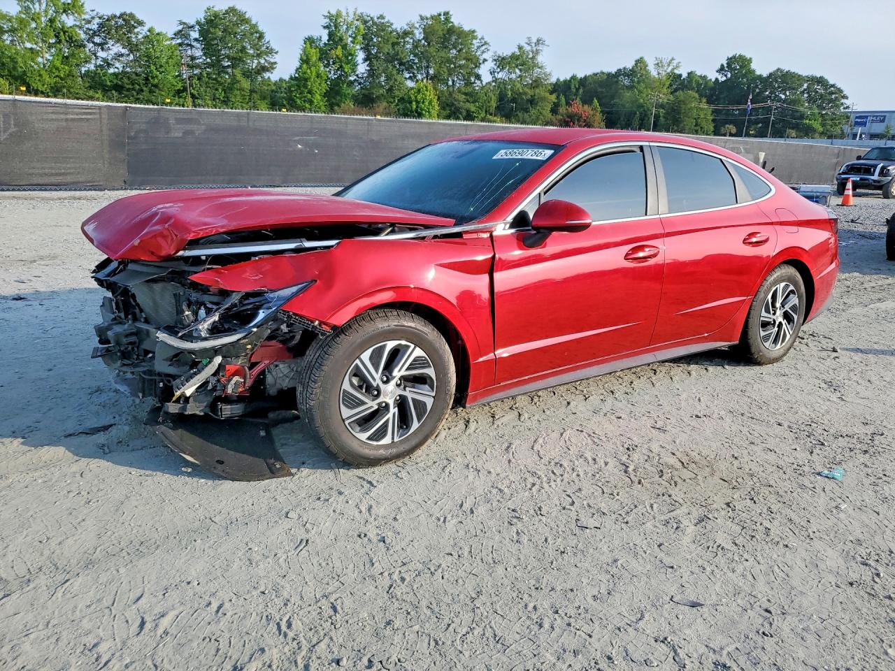 2021 HYUNDAI SONATA BLUE | KMHL24JJ0MA026437 | UPCARS