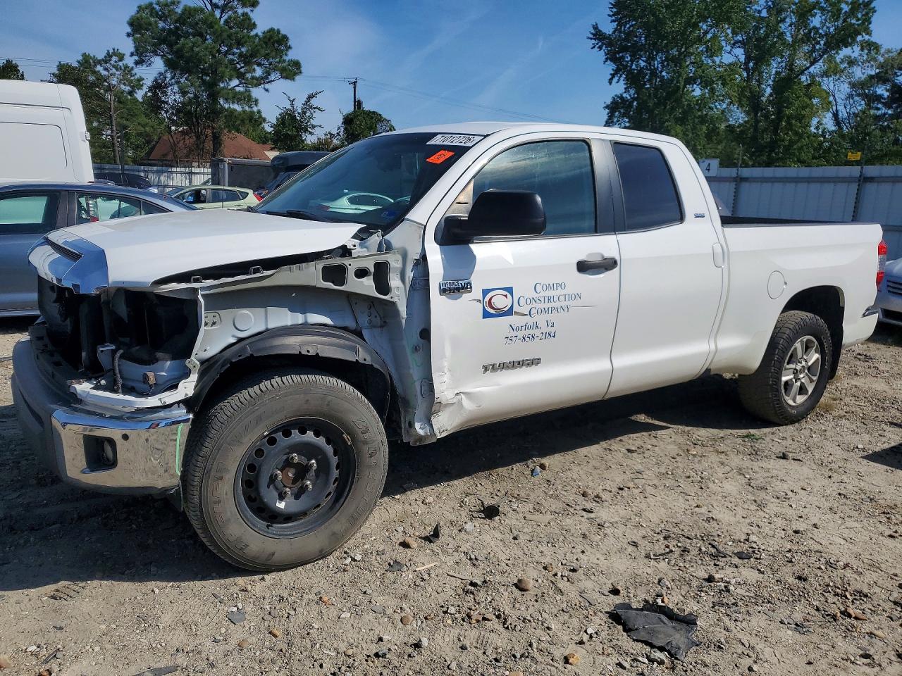 2016 TOYOTA TUNDRA SR5 | 5TFRY5F12GX192777 | UPCARS