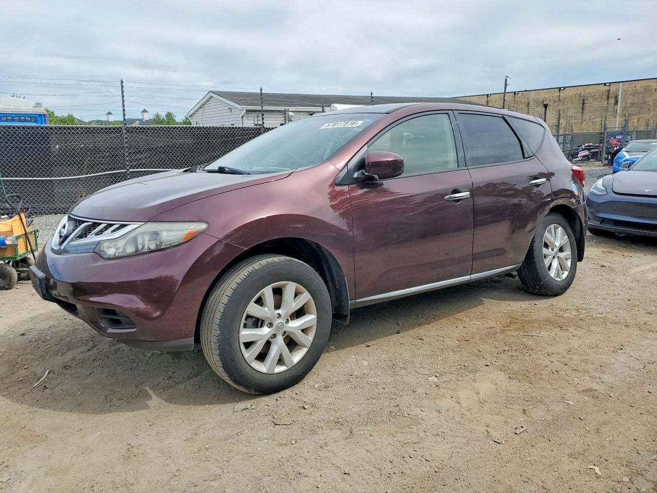 2014 NISSAN MURANO S | JN8AZ1MU6EW406581 | UPCARS