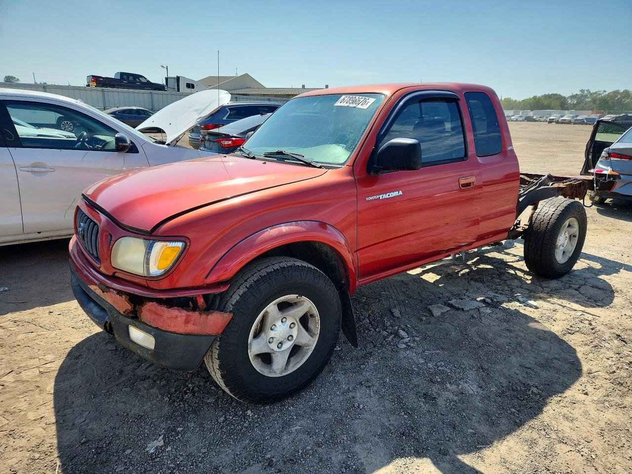 2003 TOYOTA TACOMA V6 | 5TEWN72N43Z264498 | UPCARS