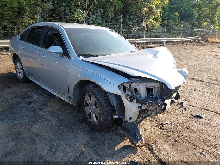 2009 CHEVROLET IMPALA LT | 2G1WT57K891236511 | UPCARS
