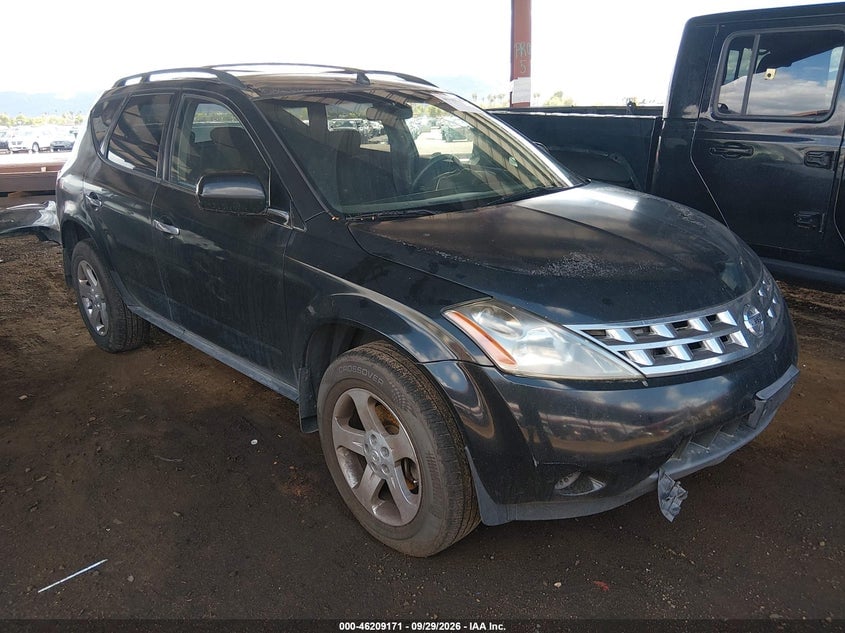 2005 NISSAN MURANO S | JN8AZ08T25W327534 | UPCARS