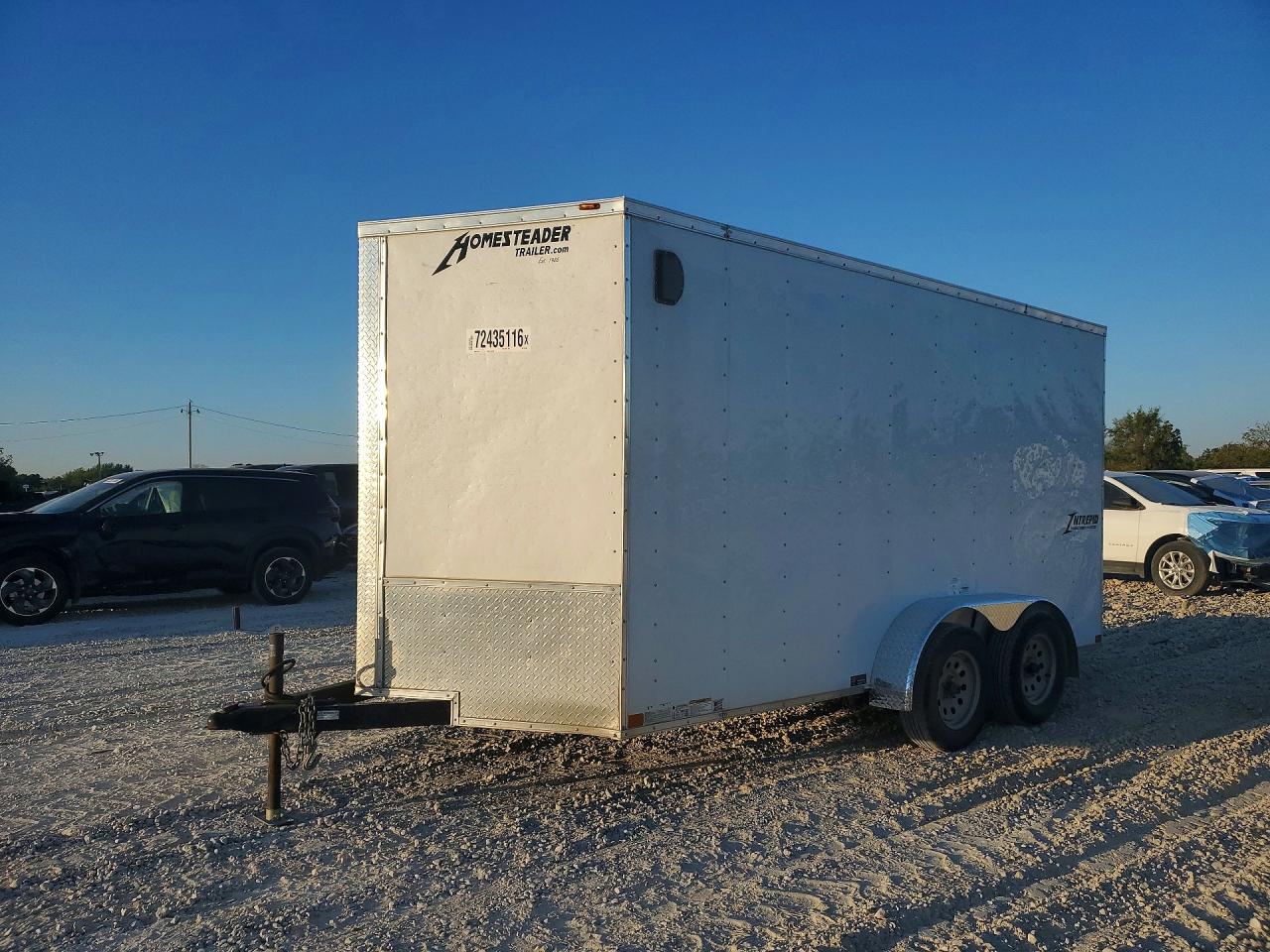 2022 HOMESTEADER 12' ENCLOS 2023  714IT ENCLOSED CARGO TRAILER | 5HABE1422NN107240 | UPCARS