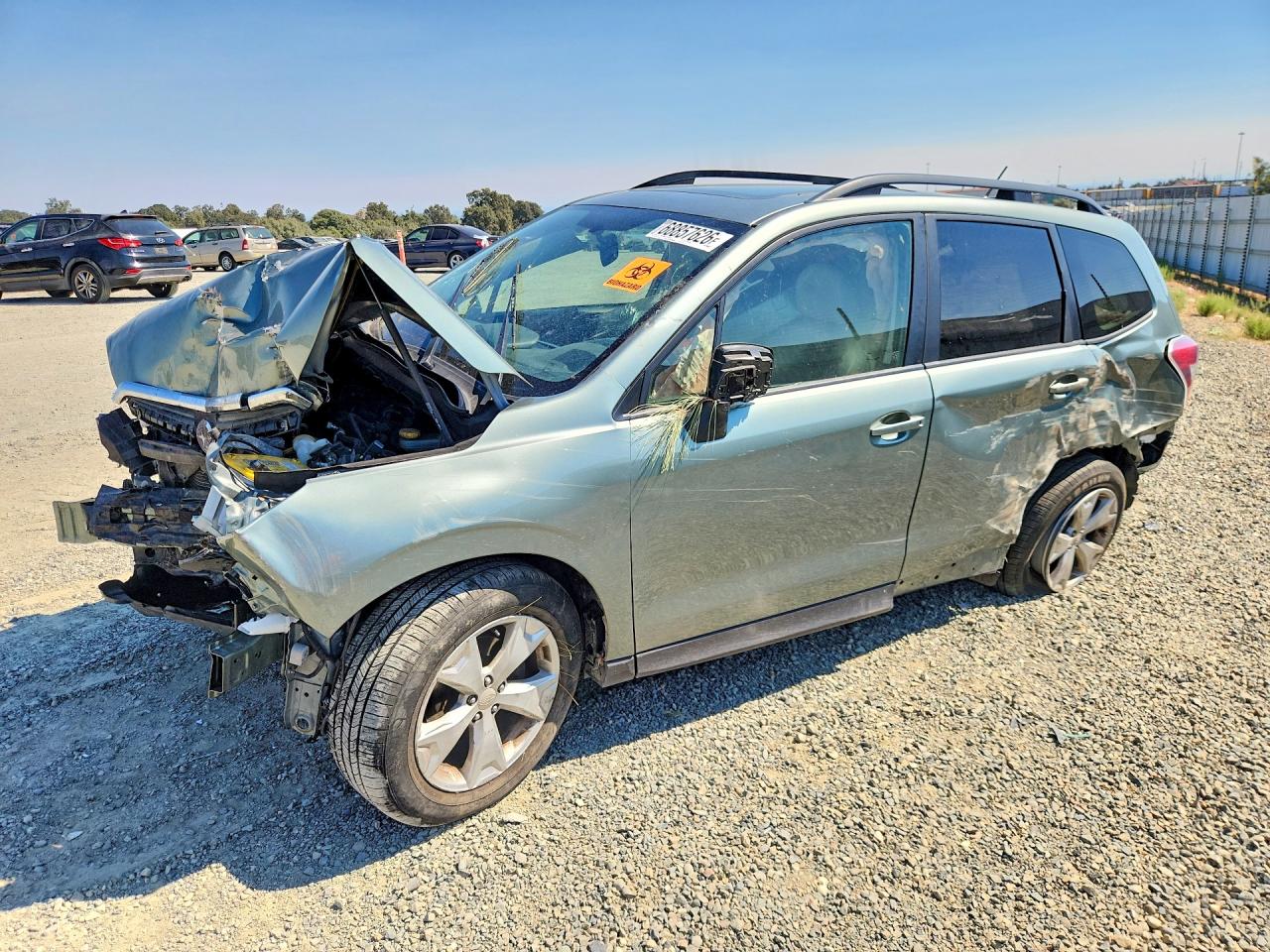 2015 SUBARU FORESTER 2.5I PREMIUM | JF2SJADC1FH411743 | UPCARS