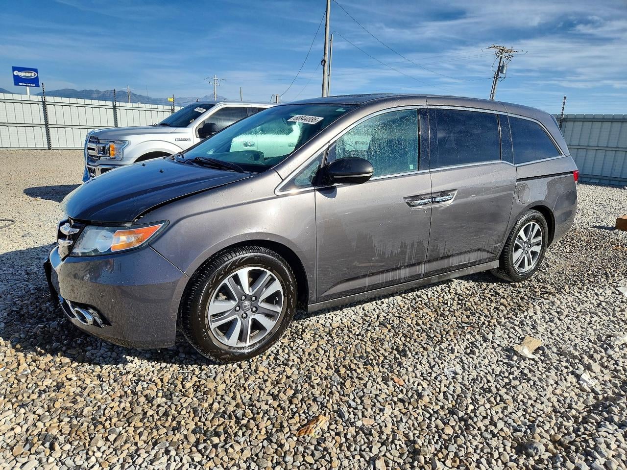 2015 HONDA ODYSSEY TOURING | 5FNRL5H99FB014343 | UPCARS