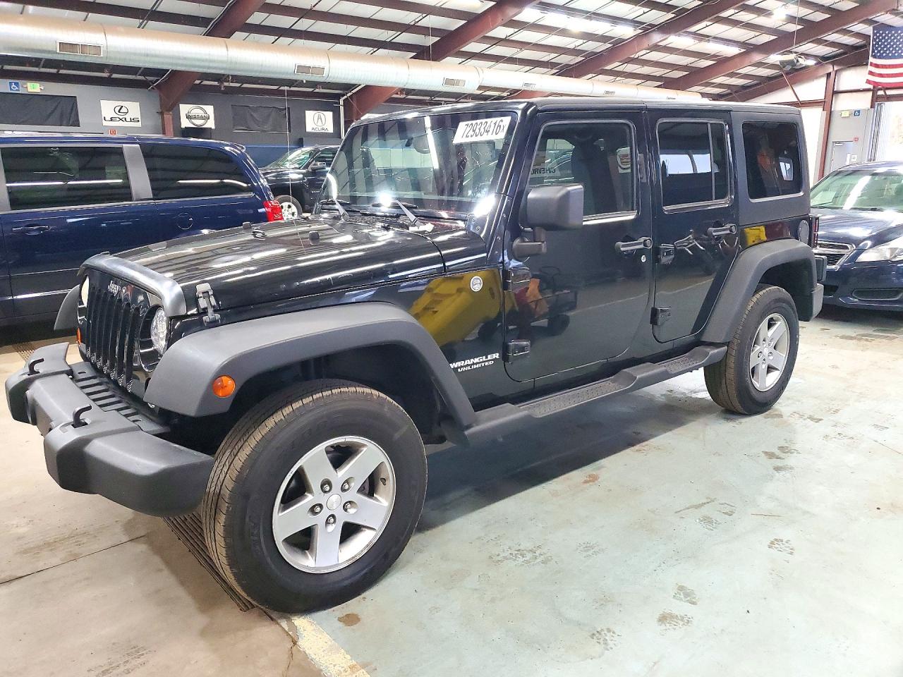 2012 JEEP WRANGLE RUBICON | 1C4BJWFGXCL108514 | UPCARS