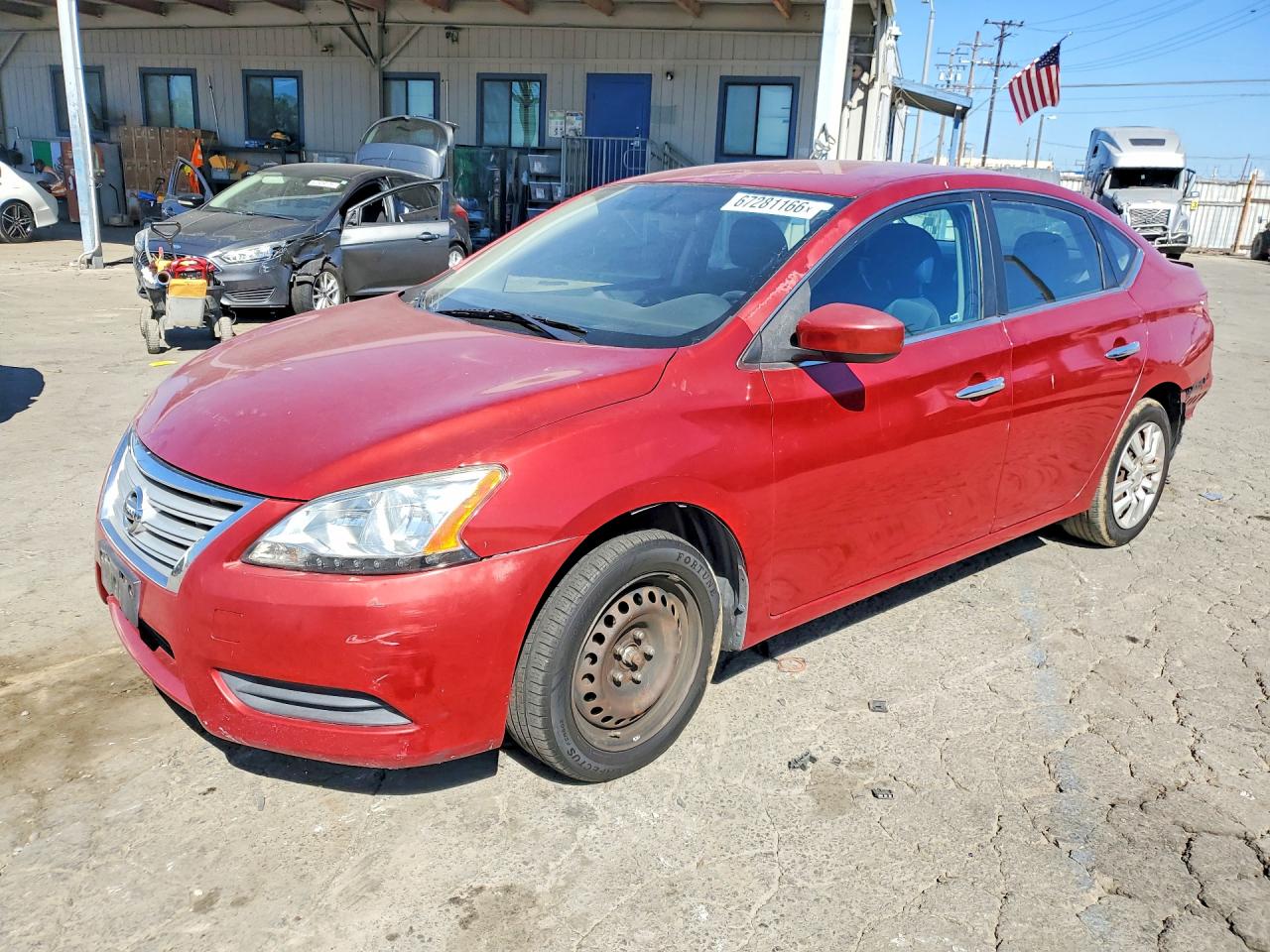 2014 NISSAN SENTRA SV | 3N1AB7AP3EL646326 | UPCARS