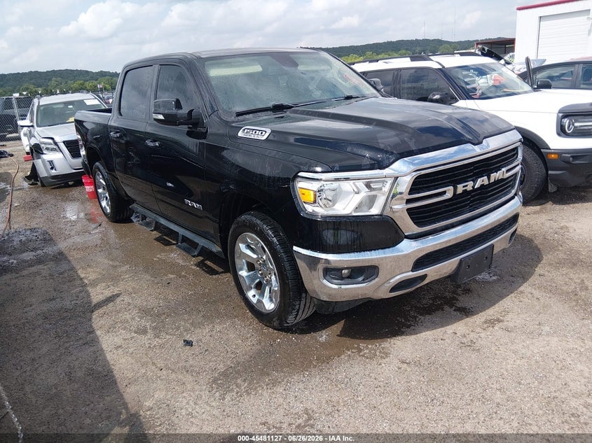 2019 RAM 1500 BIG HORN/LONE STAR  4X4 5'7 BOX | 1C6SRFFT9KN611631 | UPCARS