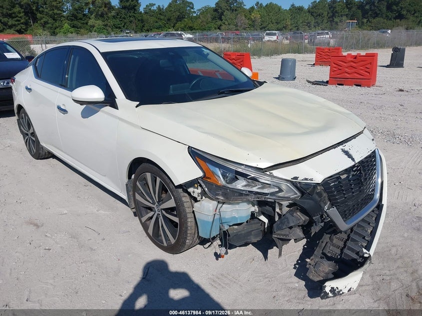 2019 NISSAN ALTIMA 2.5 PLATINUM | 1N4BL4FV2KC208284 | UPCARS
