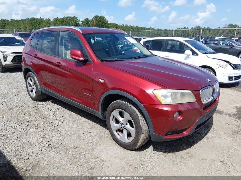 2011 BMW X3 XDRIVE28I | 5UXWX5C55BL705886 | UPCARS