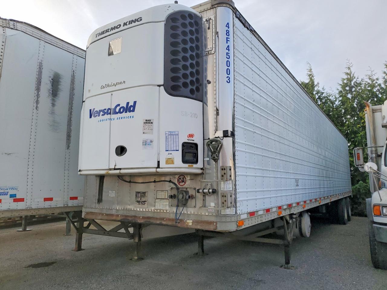 2008 GREAT DANE TRAILERS GREAT DANE - REFRIGERATED VAN TRAILER | 1GRAA96248W700570 | UPCARS