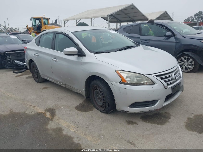 2014 NISSAN SENTRA S | 3N1AB7AP0EL678375 | UPCARS