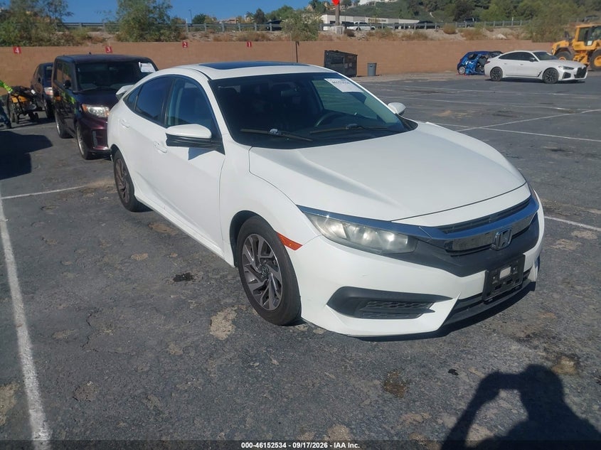2017 HONDA CIVIC EX | 2HGFC2F72HH574495 | UPCARS