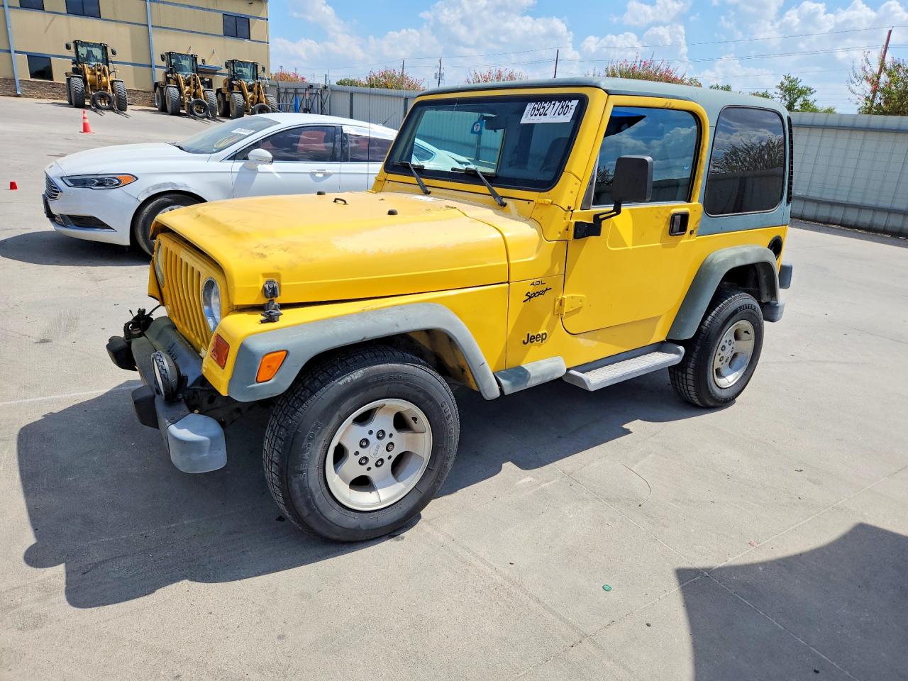 2001 JEEP WRANGLER SPORT | 1J4FA49S31P316188 | UPCARS