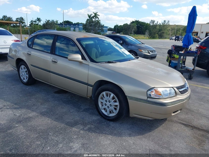 2004 CHEVROLET IMPALA | 2G1WF52E349363069 | UPCARS