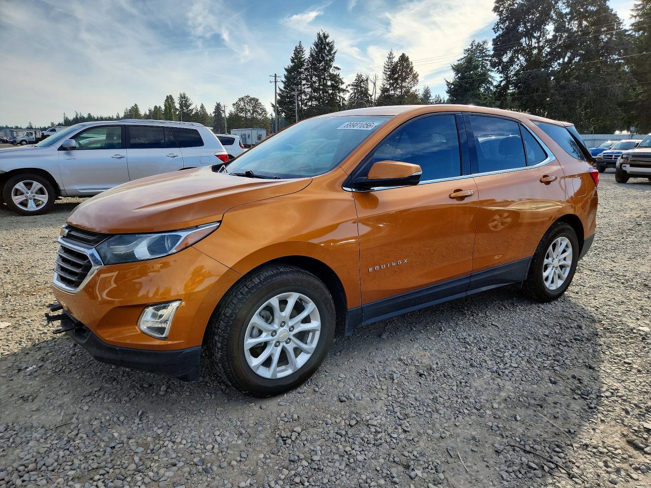 2018 CHEVROLET EQUINOX LT | 2GNAXJEV5J6352503 | UPCARS