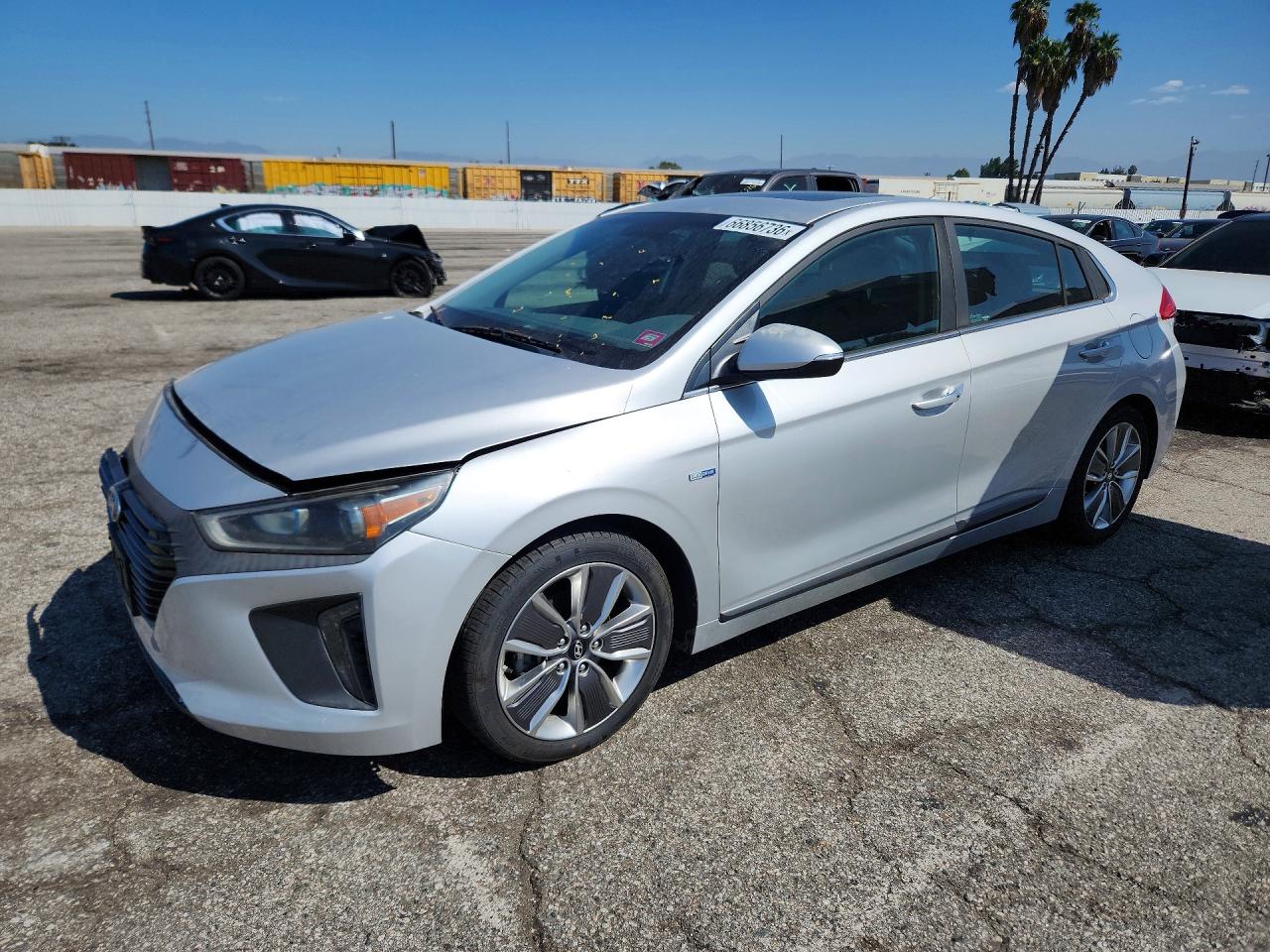 2017 HYUNDAI IONIQ LIMITED | KMHC85LC5HU021032 | UPCARS