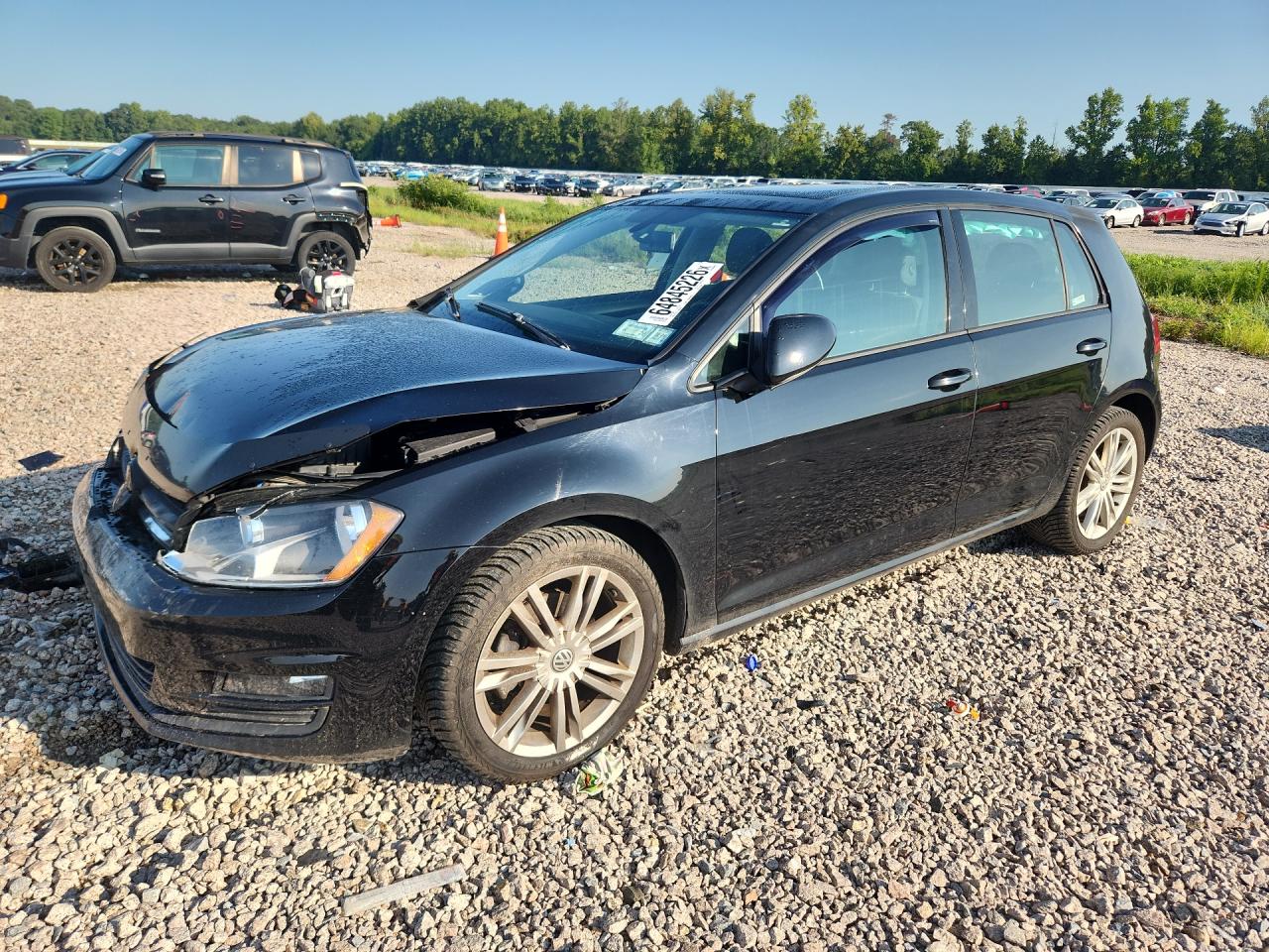 2015 VOLKSWAGEN GOLF TDI | 3VW2A7AUXFM055395 | UPCARS