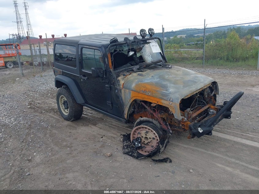 2017 JEEP WRANGLER WILLYS WHEELER | 1C4AJWAG7HL553917 | UPCARS
