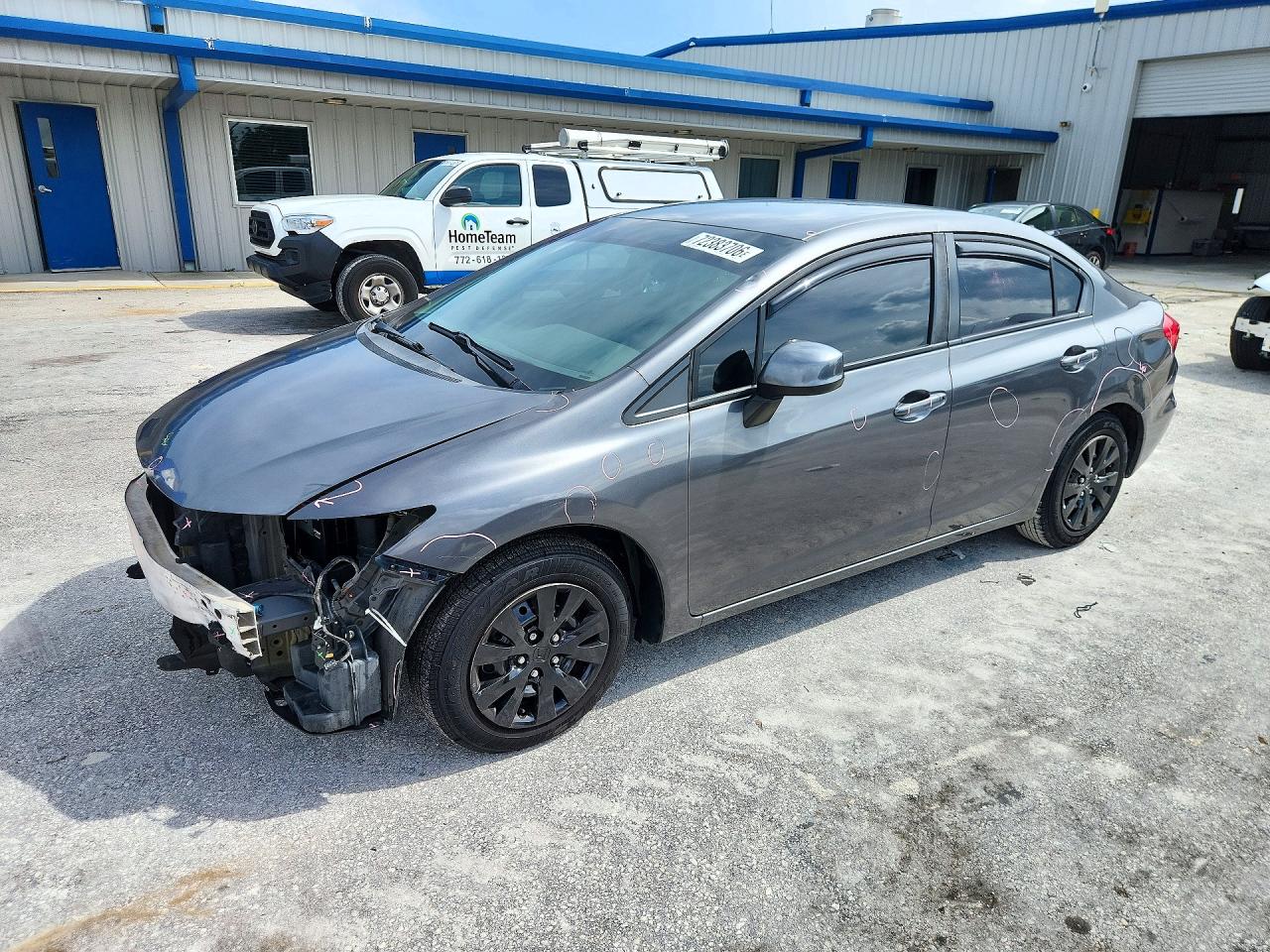 2012 HONDA CIVIC LX | 2HGFB2F50CH573601 | UPCARS