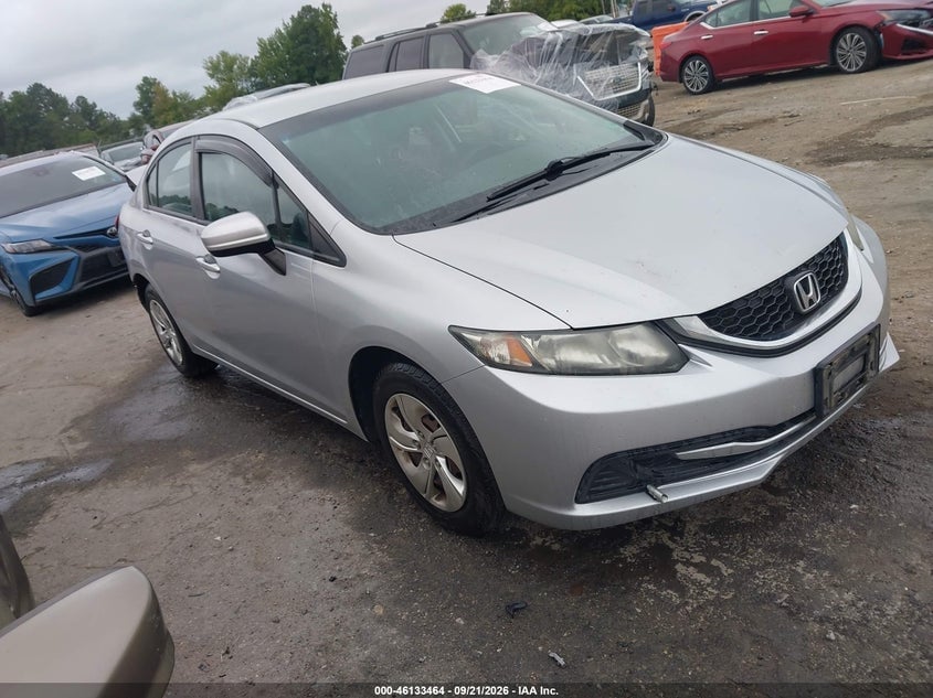 2014 HONDA CIVIC LX | 2HGFB2F55EH510366 | UPCARS