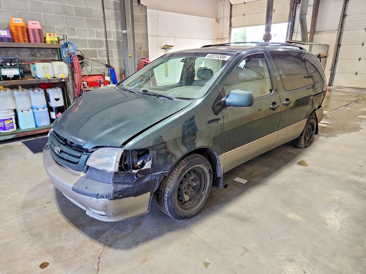 2001 TOYOTA SIENNA LE | 4T3ZF13C41U322753 | UPCARS
