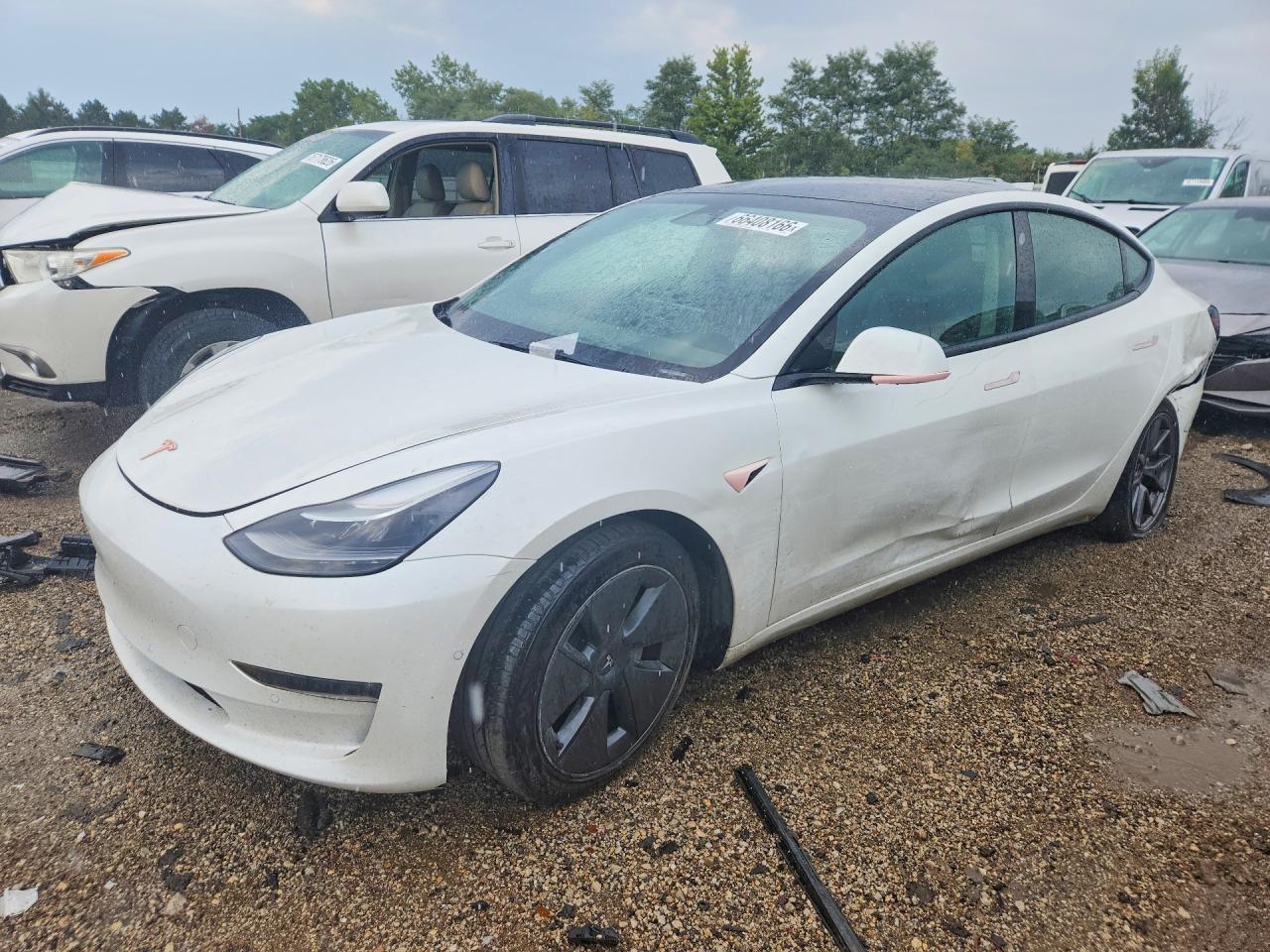 2022 TESLA MODEL 3 | 5YJ3E1EB7NF182271 | UPCARS