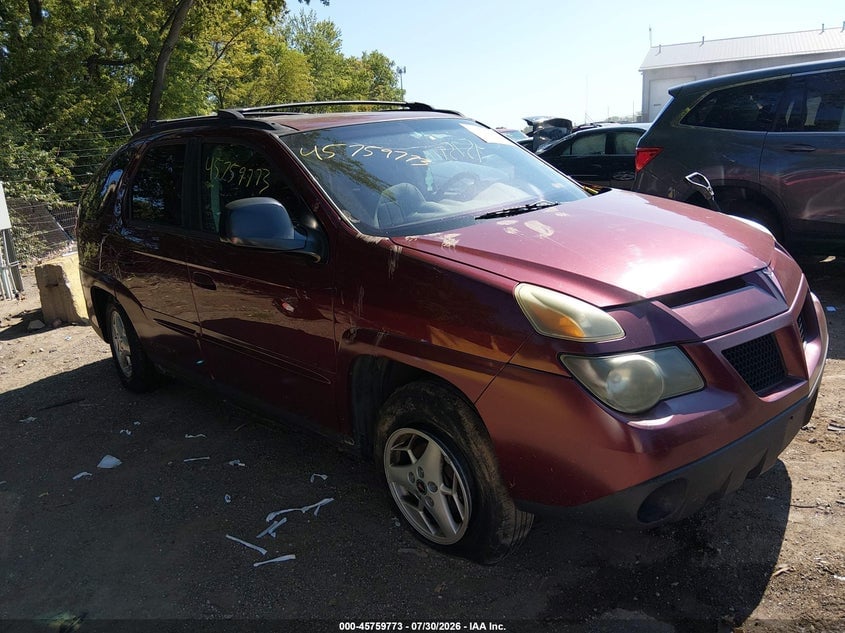 2004 PONTIAC AZTEK | 3G7DA03E74S550864 | UPCARS