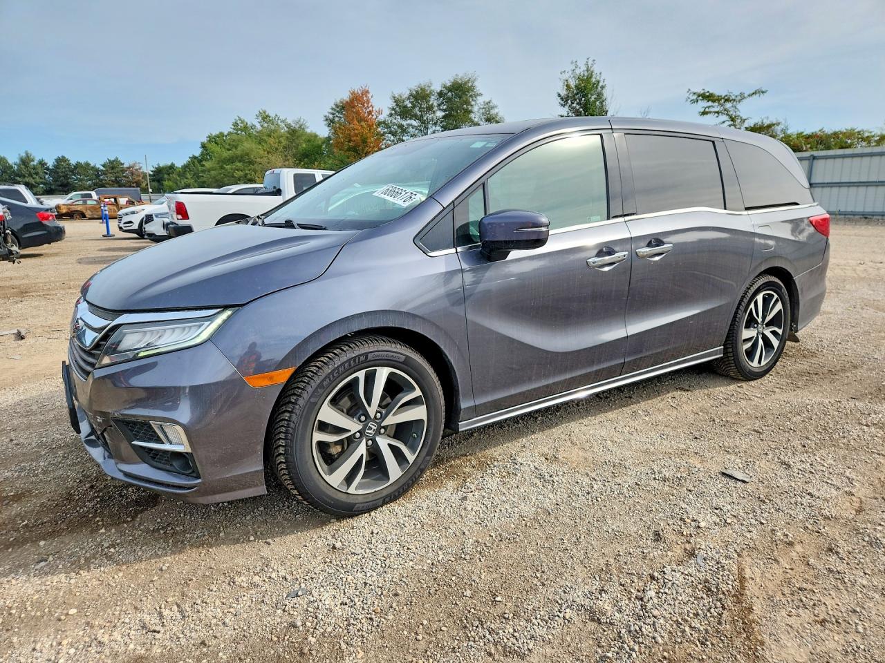 2018 HONDA ODYSSEY ELITE | 5FNRL6H97JB057707 | UPCARS