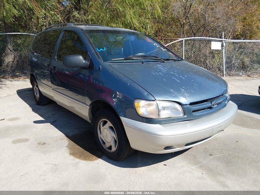 2000 TOYOTA SIENNA XLE | 4T3ZF13C4YU317871 | UPCARS