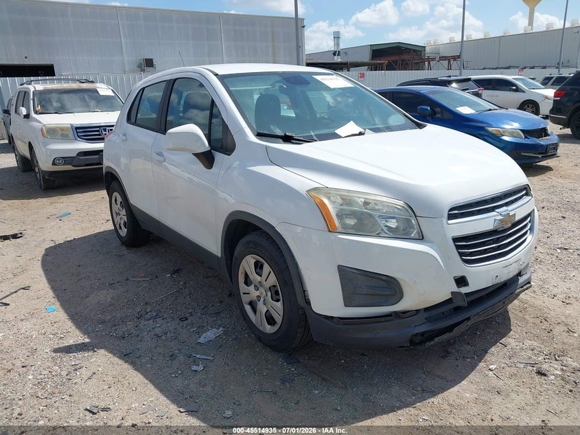 2016 CHEVROLET TRAX 1LS | 3GNCJKSB7GL259044 | UPCARS