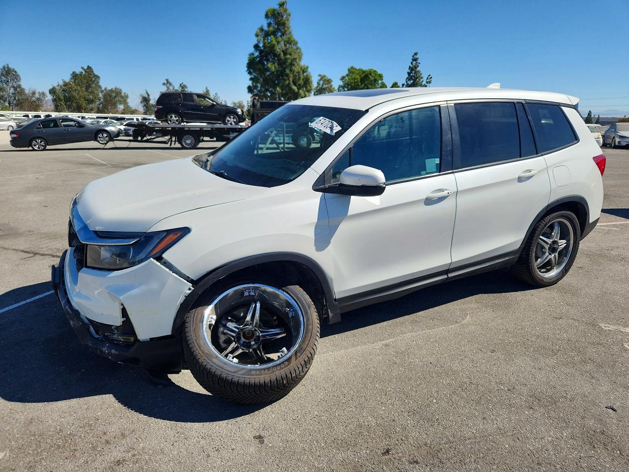 2022 HONDA PASSPORT EXL | 5FNYF7H54NB004944 | UPCARS
