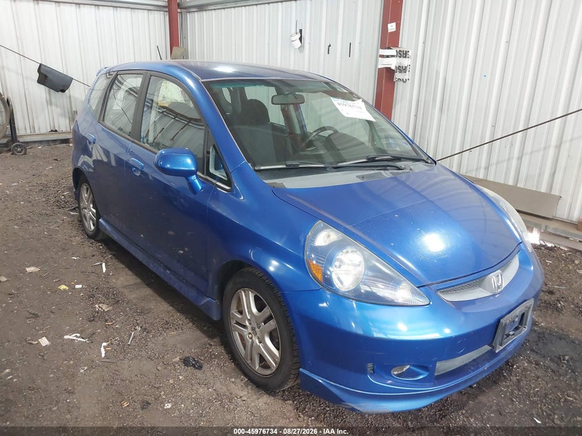 2007 HONDA FIT SPORT | JHMGD38667S016844 | UPCARS