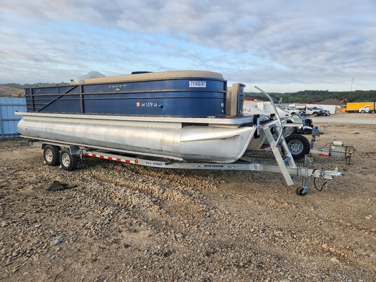 2017 BOAT BOAT TRAIL PONTOON | CSM00938K617 | UPCARS