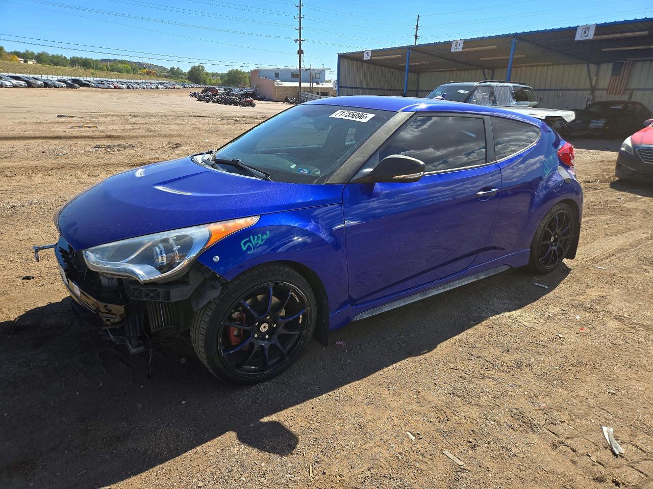 2013 HYUNDAI VELOSTER TURBO | KMHTC6AE9DU145503 | UPCARS