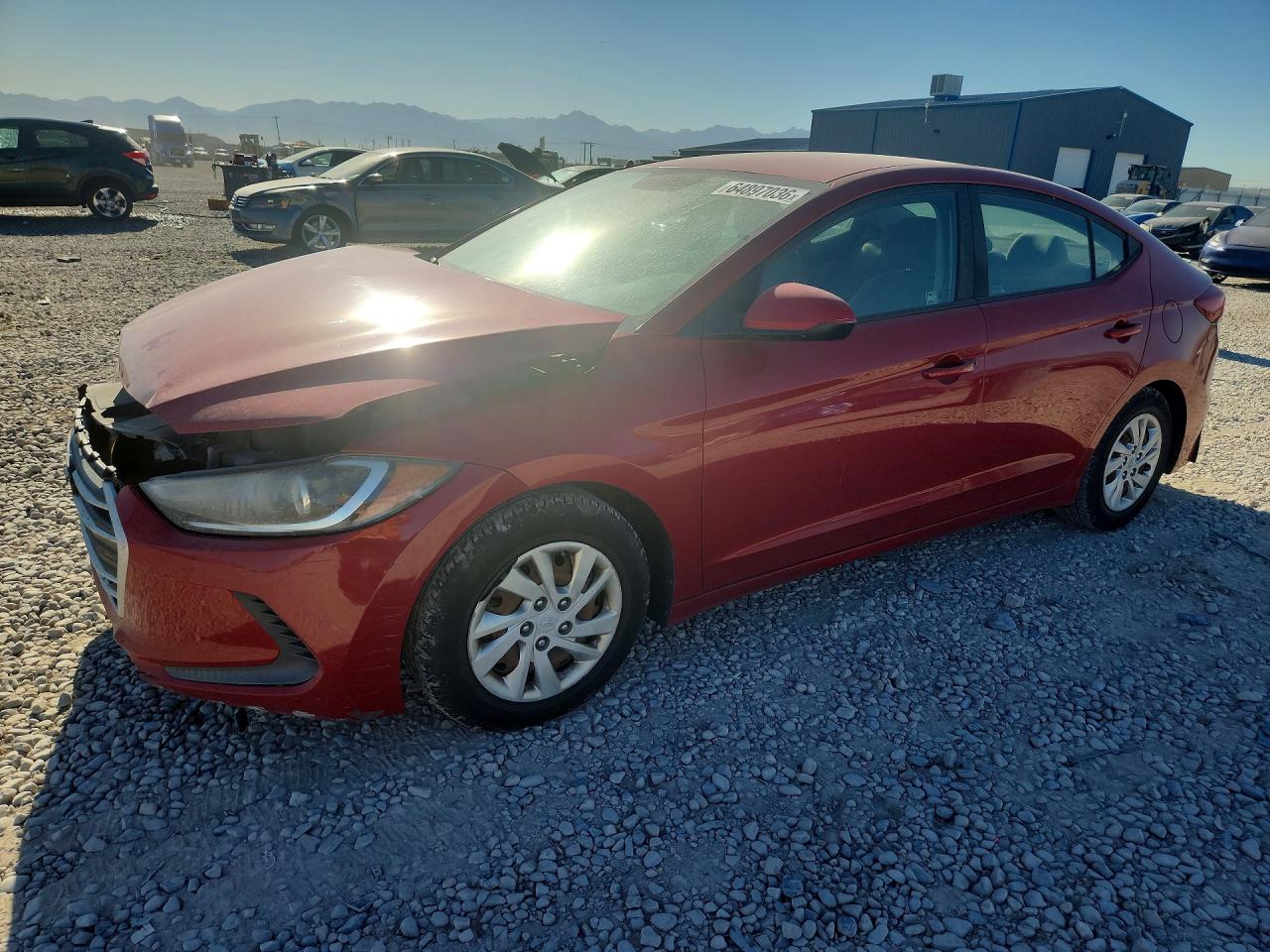 2017 HYUNDAI ELANTRA SE | KMHD74LF1HU095849 | UPCARS