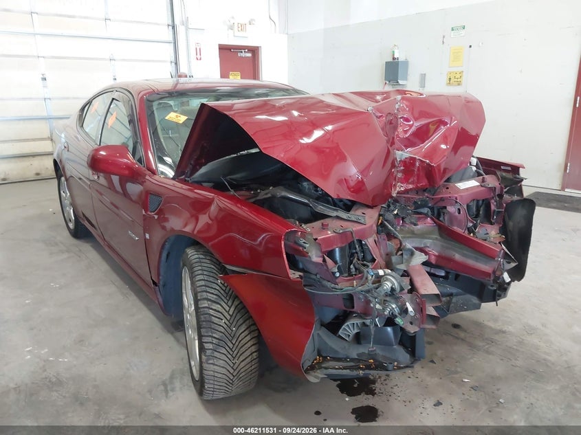 2008 PONTIAC GRAND PRIX GXP | 2G2WC58C781177419 | UPCARS