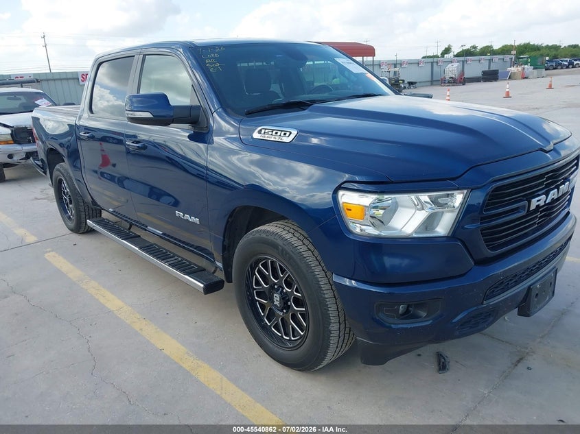 2019 RAM 1500 BIG HORN/LONE STAR  4X2 5'7 BOX | 1C6RREFT7KN884625 | UPCARS